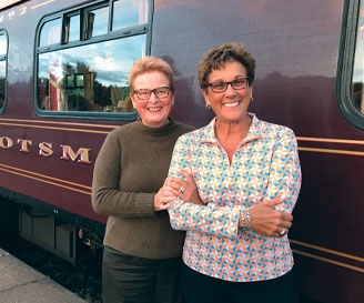 Dr. Françoise Lepage and Dr. Denise Lucy